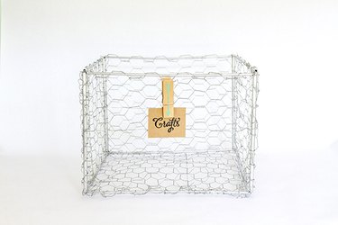 Cardstock clothespin label