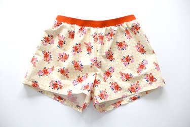 Finished boxer shorts