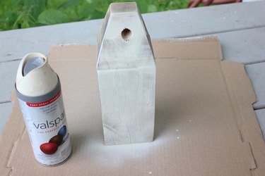 Paint the buoy in thin, light coats