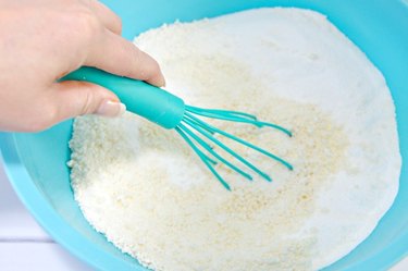 Whisk ingredients together.