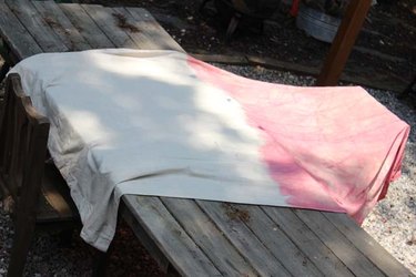Allow the curtain to dry completely.