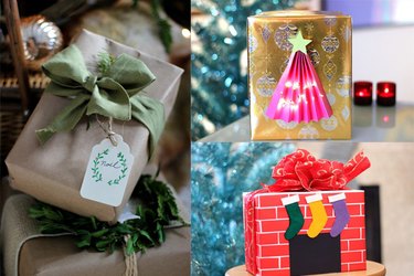 Christmas wrapping