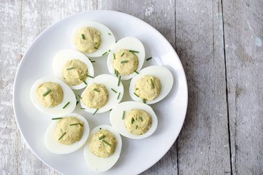 Curried Devil Eggs