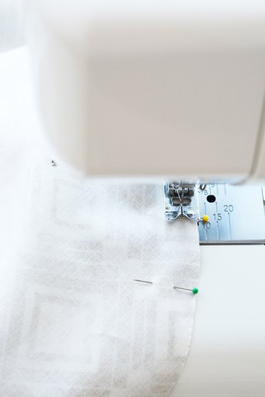 Stitch the pillow together.