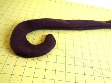 The finished tail.