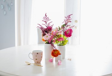 Clay Vase Display