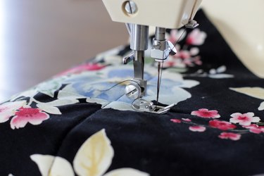 sew an X through both pieces