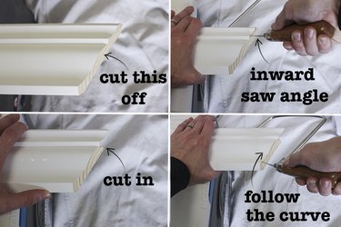 coping crown molding