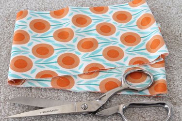 Cut fabric for the waistband