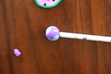 Pencil top eraser