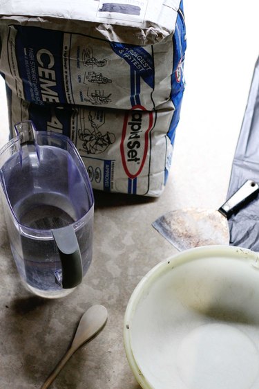 How to Make Painted House Numbers from Cement