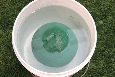 Soak your floral foam