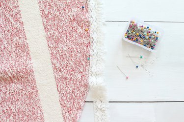 Pin on fabric trim