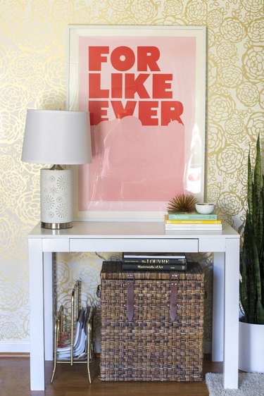 How to Wallpaper a Feature Wall