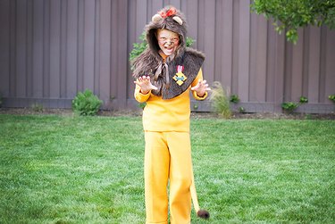 Cowardly lion costume