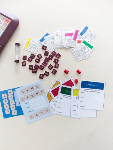 Game night invitations