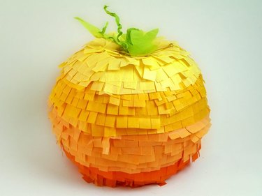 This pumpkin piñata is sure to be a hit with kids and adults.