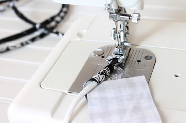 add fabric strips