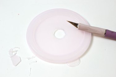 cut hole