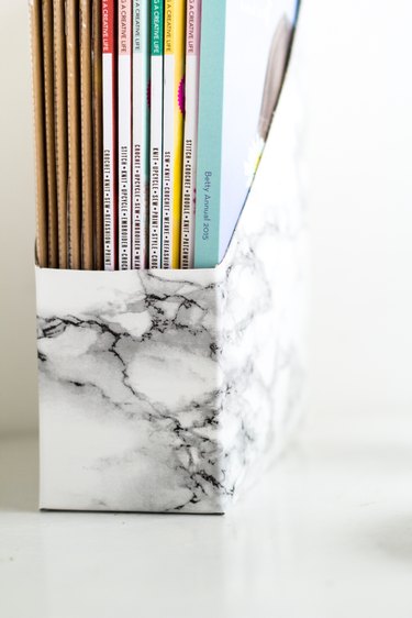 How to Make a Desk Magazine Holder
