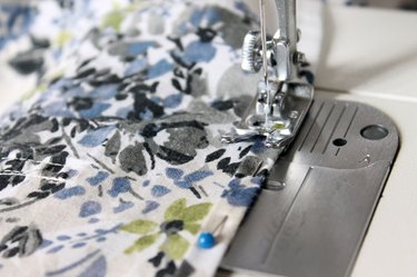 sew new neckline hem