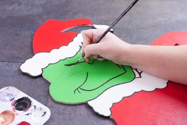 Painting the Grinch