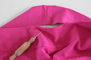 remove waistband stitching.