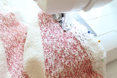 Sew down trim