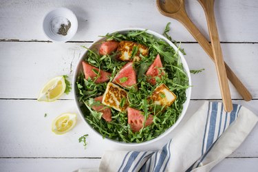 finished salad