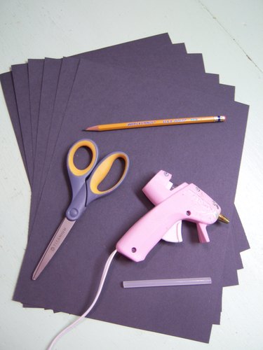 You only need five or six items to complete this project.