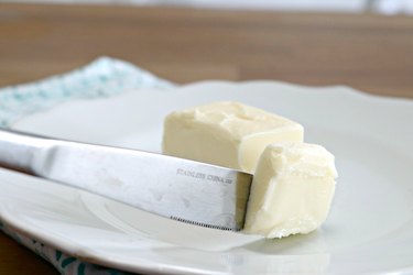 Slicing butter