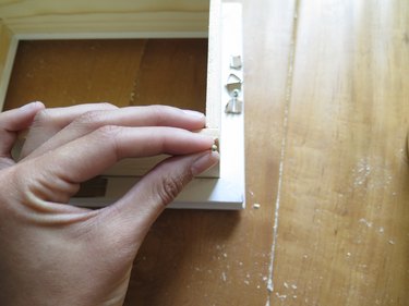 Nail the boards together.