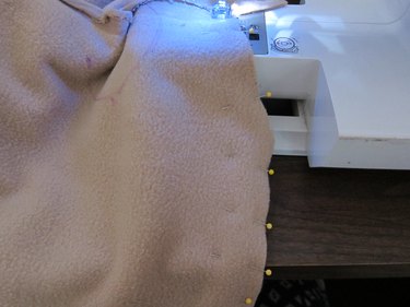 Pin and sew bun