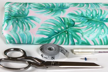 Materials needed to make a summer caftan