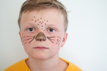 Paint your face.