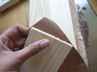 Sand down the rough edges.