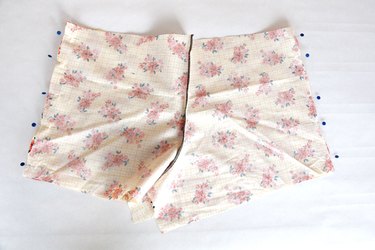 sewing at side seams