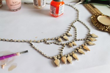 painting rhinestones