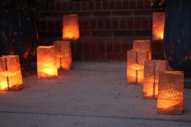 Safe Paper Bag Luminarias