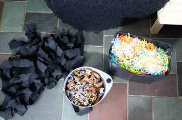 candy in the pinata