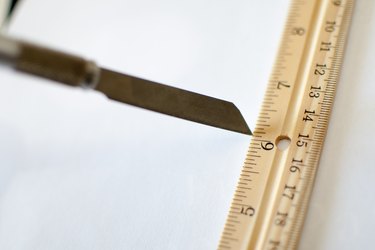Cut the paper to the desired size