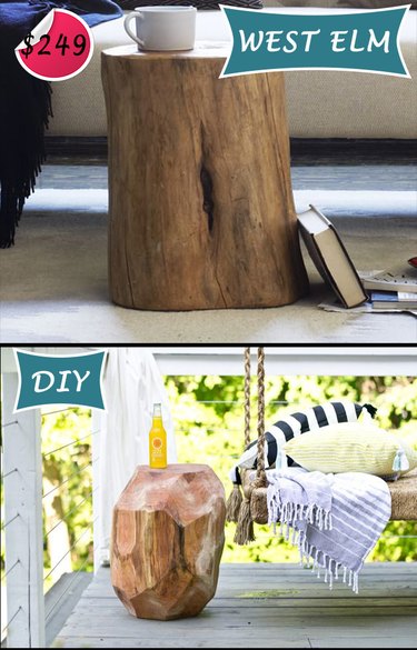 Stump Side Table