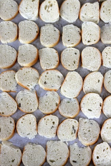 unbaked bagel chips