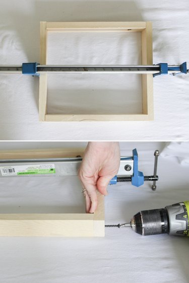Building wood frame