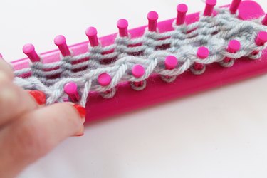 Creating folded edge.