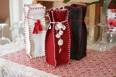 Add a tassel or ribbon