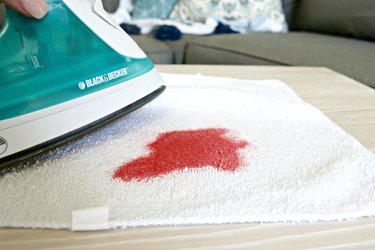 remove candle wax from a coffee table
