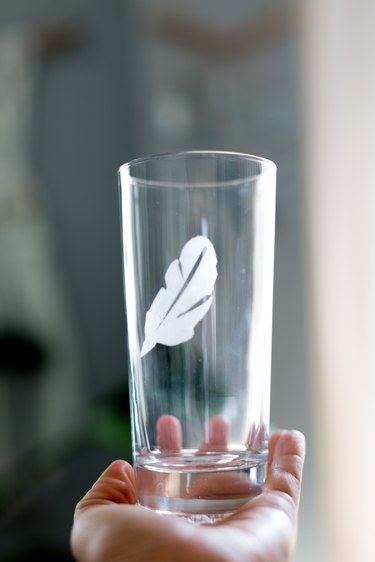 Etched glass