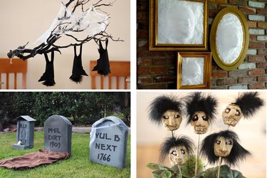 Spooky Halloween home decor