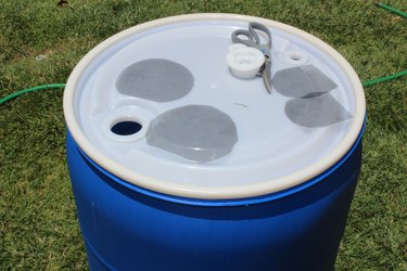 Pour spouts act as filter holes.